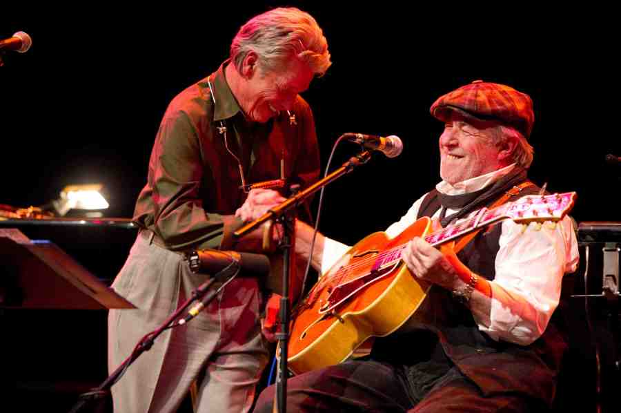 John Hammond & Jim Byrnes in The Mississippi Sheiks Project at Vancouver 2010 Cultural Olympiad