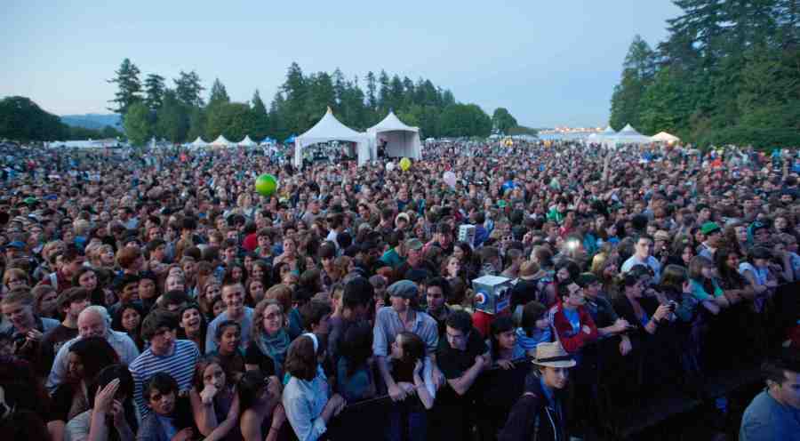 Summer Live Main Stage Audience (Brockton Point, Stanley Park)